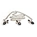 Yiwa Hot Sexy 3 Heads Ladys Breast Nipple Stimulating Nipple Clit Clip with Chain