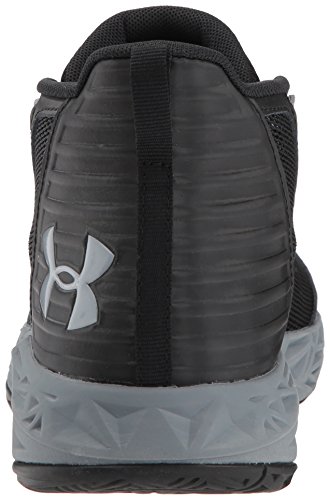 Under Armour Boys' Grade School Jet 2018 Basketball Shoe, Black (002)/Black, 6