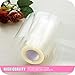 Cake Collar, GUCUJI Chocolate Mousse and Cake Decorating Acetate Sheet CLEAR ACETATE ROLL 125 Micron (3.1 X 394 inch)
