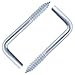 Shells 50PCS Silver Color Carbon Steel Metal Right-Angle Hooks 7 Shape Screw Hooks Self-Tapping Screws Hooks L Shape Hooks 40 X17mm