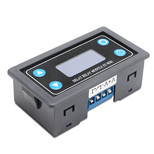 DROK Timer Relay, Time Delay Relay 5V 12V 24V 10A 30A Delay Controller