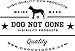 Dog Not Gone Visibility Products Collar Cover, Hunter Orange