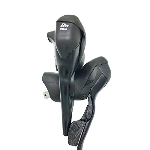 microNEW Triple 3X8 Speed Shifter Bicycle Lever Brake Derailleur Compatible for Shimano 8 Speed Shifter