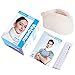 Velpeau Neck Brace for Neck Pain and Support - Soft Cervical Collar for Sleeping, Snoozing, Sleeping Upright, Anti-Snoring, Sleep Apnea for Women & Men (White, Enhanced Version, L: 14-16.5