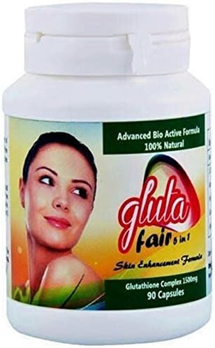 Gluta Fair 5 in 1 Skin Whitening Pills Pack Of - 2