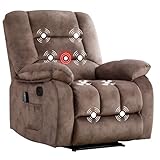 Phoenix Home Manual Recliner Chair with Massage