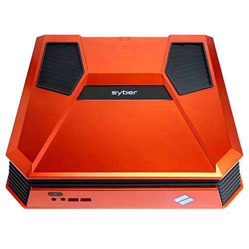 CYBERPOWERPC Syber SCC0100 Orange Mini ITX Gaming Case