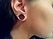 TOPBRIGHT Surgical Stainless Steel Double Flared Tunnels Expander Screw Ear Gauges Tunnels Plugs for Ear