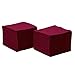 Perfect Stix - 2 Ply Burgundy-100ct 2 Ply Burgundy Napkin-100 Paper Cocktail Beverage Napkins, 2-Ply, Burgundy (Pack of 100)