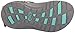 Chaco ZX1 Ecotread Kids Sport Sandal (Toddler/Little Kid/Big Kid), Camper Turquoise, 3 M US Little Kid