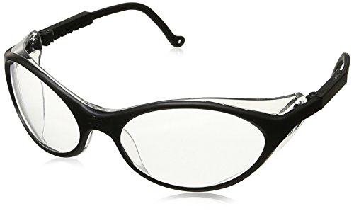 Uvex S1600X Bandit Safety Eyewear, Black Frame, Clear UV Extreme Anti-Fog Lens