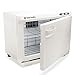 Salon Sundry 2 in 1 Hot Towel Warmer Double Tray Cabinet and UV Sterilizer Spa Equipment - Large White