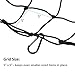 GROWNEER 4'x6' Bungee Cargo Net Heavy Duty Truck Bed Net Stretches to 8'x12'' Bungee Cord Tie-Down Net for Rooftop Cargo Carrier with 20 Hooks Small 5