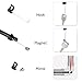 Endoscope, Abask 7M Waterproof Snake Inspection Camera HD Borescope 2.0 Megapixel CMOS Endoscope Handheld Video Microscope Digital Camera With 6 Led Lights Security Cable For PC/Laptop