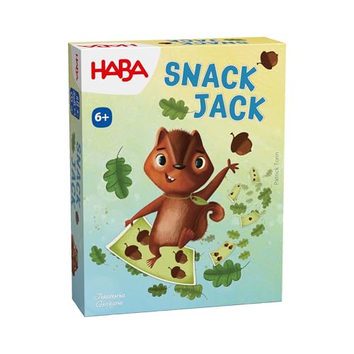 HABA Snack die Nuss! - Funny Card Game for Children from 6 Years - Tactical Skill Required - Ideal for Quick Fun - 2012820001