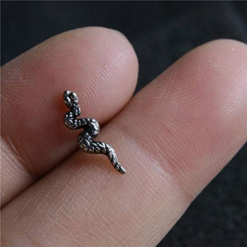 41QqLJdcZ5L JINMENHUO Minúsculo Lindo Acero quirúrgico Lindo Serpiente Animal cartílago Pendientes Tachuelas lóbulo Tragus Helix… JINMENHUO Minúsculo Lindo Acero quirúrgico Lindo Serpiente Animal cartílago Pendientes Tachuelas lóbulo Tragus Helix… - Imagen 4