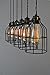 Wood Pendant Light (W/Cages)