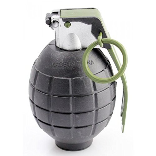 Set of 4 Kids Toy B/o Army Style Grenades with Light and Sound for Pretend Play - Thumbnail 3