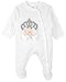Lilax Baby Girl Jeweled Crown Layette 5 Piece Gift Set 0-3 Months Blush