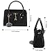 Bagerly Women Fashion PU Leather Shoulder Bags Top-Handle Handbag Tote Bag Purse Crossbody Bag [50% OFF with code UY2J6CLE]