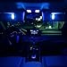 Partsam 2003-2007 Infiniti G35 Coupe Blue Interior Lights LED Package Deal(7 Pieces)+ Gift Tool