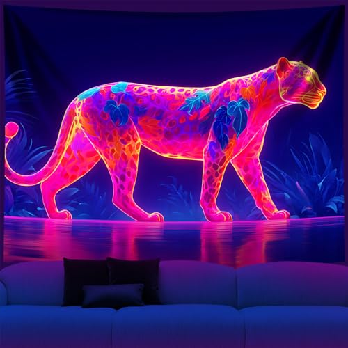 NYZE UV Reactive Tapestry Wall Art