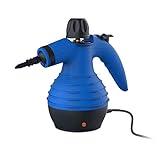 ALL IN ONE Comforday Handheld Steam Cleaner, HIGH PRESSURE Chemical Free Steamer for Bathroom, Kitchen, Surfaces, Floor, Carpet, Grout and more, BEST GERM KILLER and SANITIZER with 9 FREE Accessories