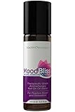 Roll On Essential Oils for Anxiety Aromatherapy Grade - Essential Oils For Stress And Anxiety Relief - Easy Use Essential Oils Roll on With Lavender And Calming Essentail Oils - MoodBliss