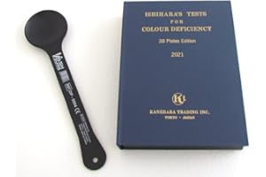 KSIPL Ishihara Test Book 38 Plates with Eye Occluder Handheld