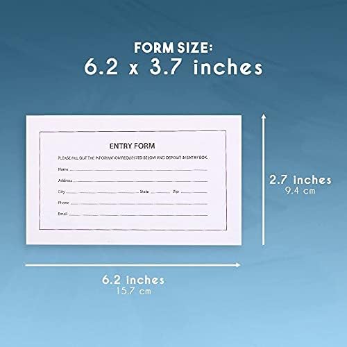 $17.99 entry pad with 100 forms, 100 inches wide