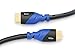 AURUM CABLES 4K HDMI Cable 50ft Long 2 Pack, 4K@60Hz High Speed HDMI Cord with Ethernet, Supports UHD Resolution, ARC, 3D, CL3 Certified - Compatible with HDTV, PC, Laptop, PS3, Xbox, Blu-ray