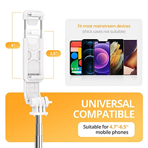 ATUMTEK Selfie Stick Tripod, Extendable Portable Bluetooth