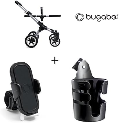 Bugaboo Buffalo Frame with Cup Holder and Phone Holder (Aluminum)