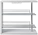 Coaster Home Furnishings Prescott Rectangular 2-Shelf Bar Unit, Glossy White