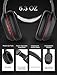 AUSDOM M09 Bluetooth Headphones Over Ear, Lightweight Wireless Headset with Microphone, Foldable and Adjustable Band, Soft Earpads, Volume Control, HD Sound Quality for Travel/Work/Cellphone, Blackthumb 2