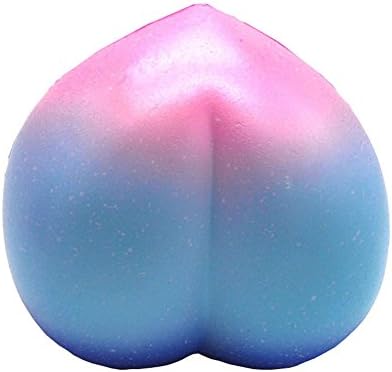 HongG Slow Rising Kawaii Simulation Peach Squishies Scented Squeeze Toy Stress Relief Squishy Toys for Kids and Adults