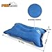PeakAttacke Versatile Compressible Inflating Camping Pillow Ultralight Backpacking Pillow Portable Lumbar Pillow for Airplane, Beach, Outdoor Sports, Traveling, Hiking and Hunting(Blue)