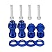 4Pcs 12mm Turn 17mm Wheel Hex Hub Adapter Extension Conversion for 1/10 RC Car and Upgrade 1/8 Tires
