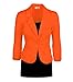 Hybrid & Company Womens Casual Work Office Blazer Jacket Made in USA