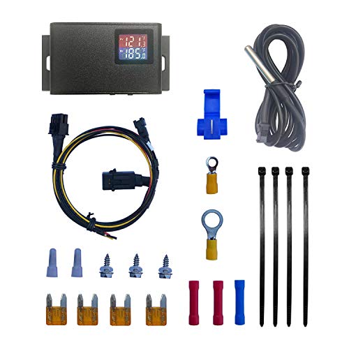 Adjustable Car Fan Controller, LITROK Digital Temperature Control