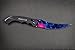 FadeCase Flip Elite Black Pearl - Real CSGO Knife Skin Counter Strike Global Offensive Full Tang Assisted Fold
