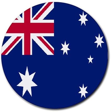 Drapeau De L Australie Rond De Souris Amazon Fr Fournitures De Bureau