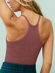 LASLULU Spaghetti Strap Sports Bras for Women High
