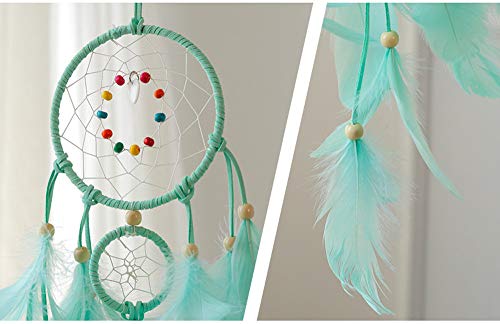 FeiliandaJJ-Traumfnger-Nachtlicht-Feder-Nachtlichter-Wand-Hngend-Home-Decor-Nacht-Lampe-fr-Kinder-Baby-Schlafzimmer-Wohnzimmer-Geburtstag-Geschenk-Grn