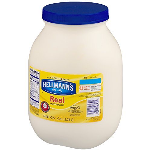 Hellmann's For Restaurants Real Mayonnaise, 128 oz, 1 gal Food