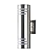 Outdoor Wall Sconce - Housen Solutions Waterproof Wall Light Fixture Porch Light, Wall Mount Cylinder Light, Stainless Steel 304, UL Listed, Suitable for Garden & Patio