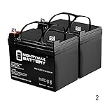 Mighty Max Battery Battery,12V,35AH,Pride,Jet 3,Jet 7,LX,Legend,Legend XL - 2 Pack Brand Product