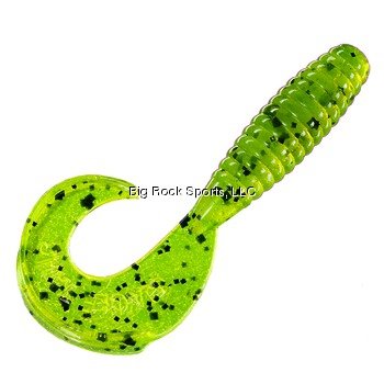 Strike King Rage Tail Grub Bait, Watermelon Seed, 4-Inch