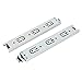 uxcell 9-Inch Cold Rolled Steel Drawer Slides, Full Extension Ball Bearing Slide Track Rail 39mm Wide 55lb Capacity 1 Pair