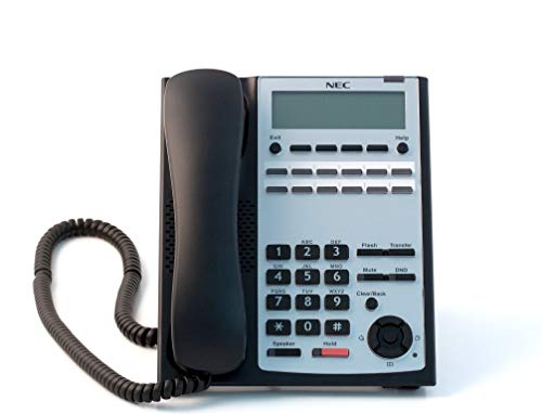 NEC SL1100 1100061 SL1100 12-Button Full-Duplex Tel (Black) (Certified Refurbished)
